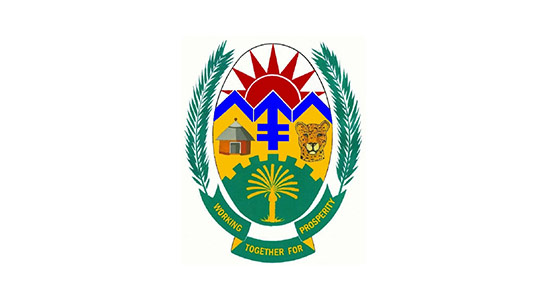 Municipal crest featuring traditional shield and colourful local symbols.